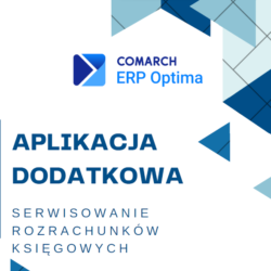 Aplikacja dodatkowa do serwisowania rozrachunków w Comarch ERP Optima.